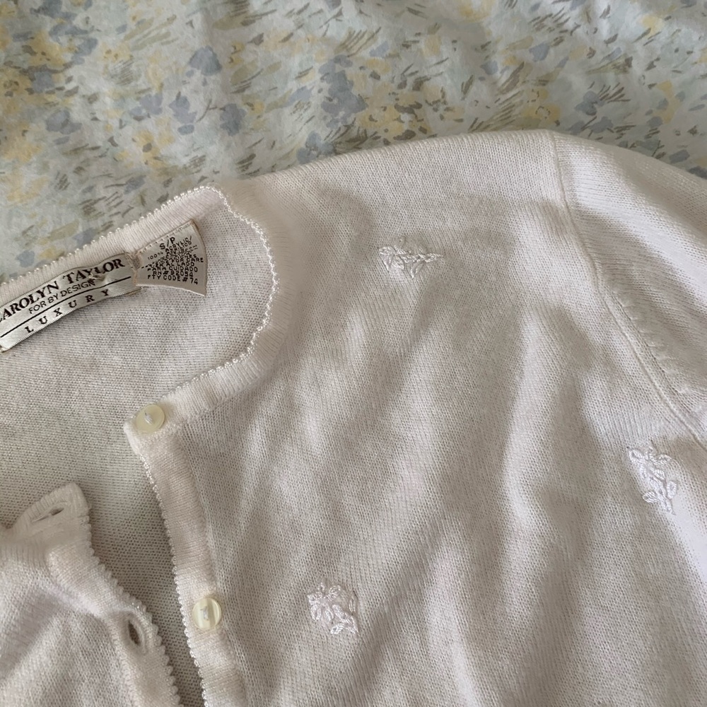 Vintage Cropped Cardigan